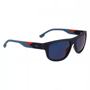 Lacoste L6042S-424 Óculos de sol retangulares de homem Azul 55/17/145 mm