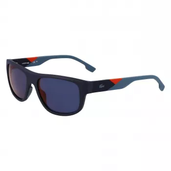 Lacoste L6042S-424 Óculos de sol retangulares de homem Azul 55/17/145 mm