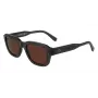 Óculos de sol Lacoste L6048S-035 homem armação de acetato retangular lentes cinzento-escuro cinzento 51mm