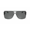Óculos de sol LACOSTE L6056S5916035 unissexo retangulares Havana verde 59mm