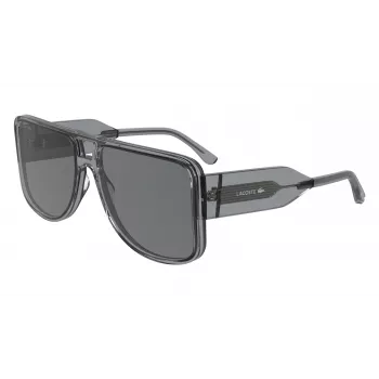 Óculos de sol LACOSTE L6056S5916035 unissexo retangulares Havana verde 59mm