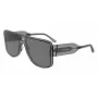 Óculos de sol LACOSTE L6056S5916035 unissexo retangulares Havana verde 59mm