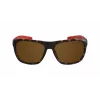LACOSTE L664S-5517214 Óculos de Sol Unissexo - Armação Preta, Lentes Cinzentas, 55/17/140 mm