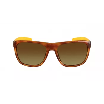 Óculos de sol unissexo Lacoste L664S - armação preta lentes cinzentas 55mm