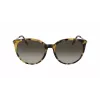Óculos de sol de mulher Lacoste L928S-214 Havana castanho degradê 56 mm