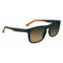 Óculos de sol retangulares de homem Lacoste L956S-301 armação de acetato verde UV400