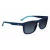Óculos de sol de homem Lacoste L956S 401, armação azul, lentes cinzentas, 55 mm