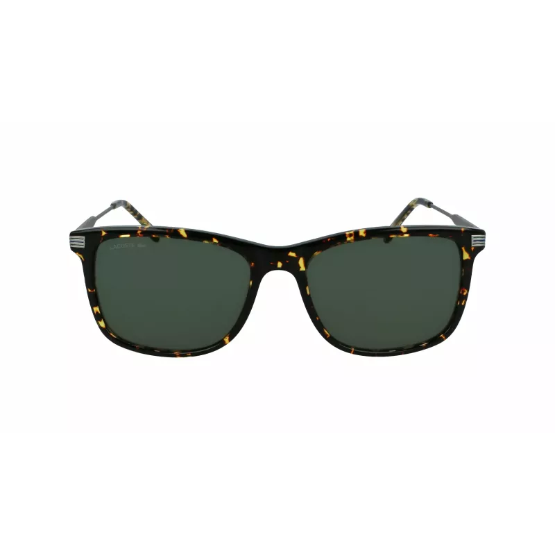 Óculos de sol de homem Lacoste L960S-430, armação azul, lentes cinzentas, 56 mm