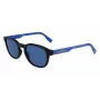LACOSTE L968SX-002 Óculos de sol unissexo armação preta lentes cinzentas 51mm