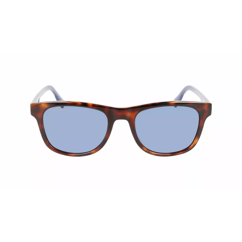 Óculos de sol quadrados unissexo Lacoste L969S-230 Havana castanho 54 mm