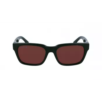 Óculos de sol Lacoste homem retangulares de acetato L6007S5418318 54/18/145 mm verde