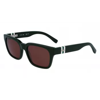 Óculos de sol Lacoste homem retangulares de acetato L6007S5418318 54/18/145 mm verde