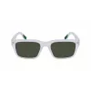 Óculos de sol retangulares de homem Lacoste L6004S-970 preto/cinzento 55/19/145 mm