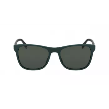 Lacoste Óculos de sol retangulares para homem L6031S-301 Havana verde 56/18/145 mm