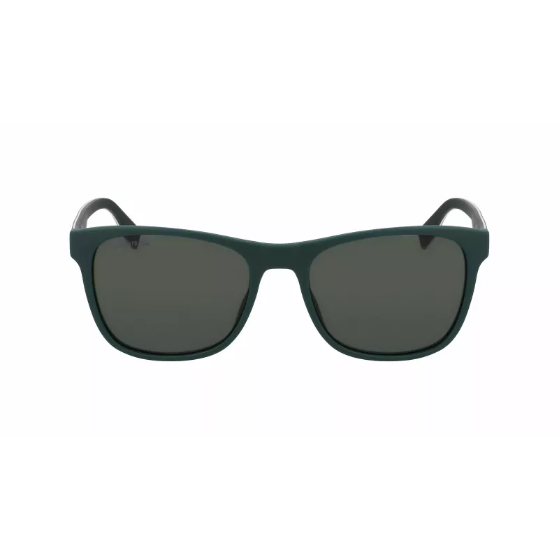 Lacoste Óculos de sol retangulares para homem L6031S-301 Havana verde 56/18/145 mm