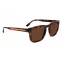 Óculos de sol retangulares de homem Lacoste L951SRG-214 Havana acetato lentes de policarbonato verdes 52/22/145 mm