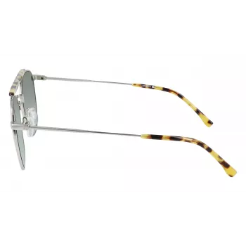 Óculos de sol Lacoste homem L241S-045 cinzento escuro retangulares aro completo acetato UV400