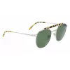 Óculos de sol Lacoste homem L241S-045 cinzento escuro retangulares aro completo acetato UV400