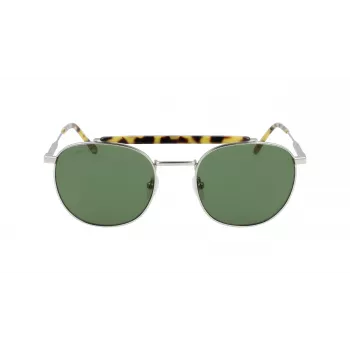 Óculos de sol Lacoste homem L241S-045 cinzento escuro retangulares aro completo acetato UV400