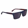 Óculos de sol de homem Lacoste L6009S-424 armação azul lentes cinzentas degradê 56/19/145 mm
