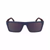 Óculos de sol de homem Lacoste L6009S-424 armação azul lentes cinzentas degradê 56/19/145 mm
