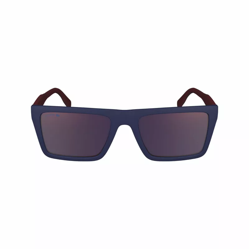 Óculos de sol de homem Lacoste L6009S-424 armação azul lentes cinzentas degradê 56/19/145 mm
