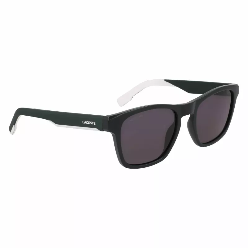 Lacoste Óculos de sol de homem L6018S-301 Armação verde lentes cinzentas 53 mm