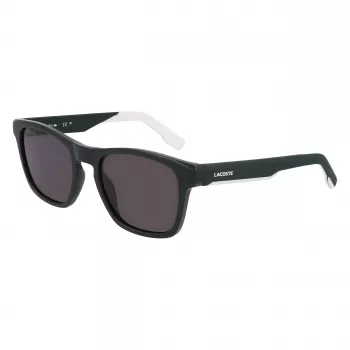 Lacoste Óculos de sol de homem L6018S-301 Armação verde lentes cinzentas 53 mm