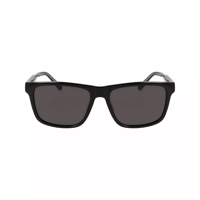 Óculos de sol Lacoste para homem L6025S-1 - armação de acetato retangular - proteção UV400 - 56/17/145 mm