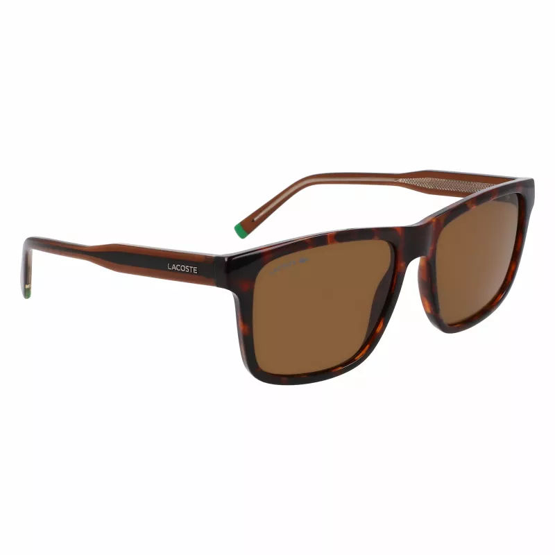 Óculos de sol de homem Lacoste L6025S-219 Havana verde 56mm