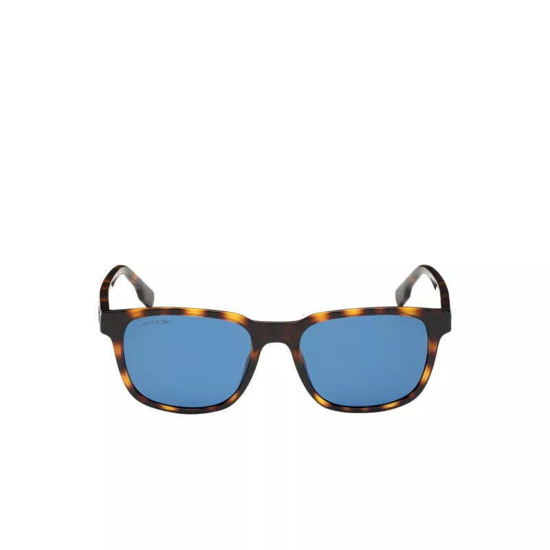 Óculos de sol de homem Lacoste L980SRG-242 Havana castanho retangular acetato 54/18/145 mm UV400