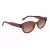 Óculos de sol de mulher Lacoste L6024S-210 Havana castanho 52mm