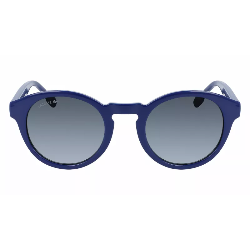 Lacoste Óculos de sol de mulher L952SRG-424 Armação azul mate Lentes cinzentas 50/23/145 mm