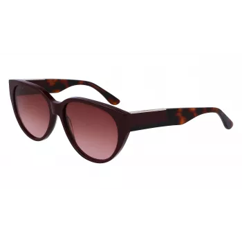 Lacoste Óculos de Sol Mulher L985S-603 Armação Borgonha Lentes Cinzentas Degradê 59mm