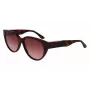 Lacoste Óculos de Sol Mulher L985S-603 Armação Borgonha Lentes Cinzentas Degradê 59mm