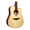Guitarra acústica-elétrica Lag GLA Tramontane 70 DC Dreadnought Cutaway - natural