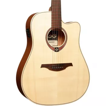 Guitarra eletroacústica Lag GLA Tramontane 70 DCE - natural