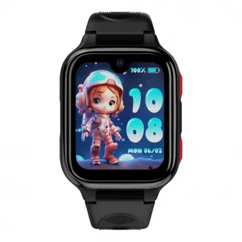 LAGENIO AI Kids Watch K9 4G preto
