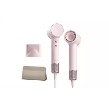 LAIFEN secador de cabelo mini com tecnologia de iões - 1400 W, rosa