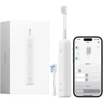 Escova de dentes elétrica Laifen Wave Sonic, branco