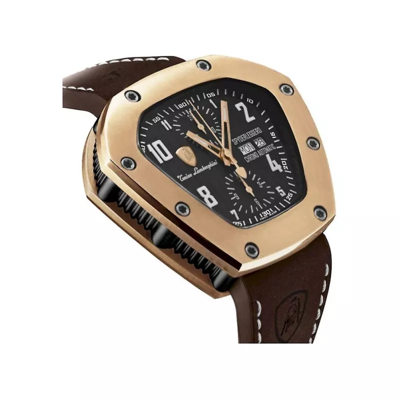 Relógio cronógrafo de quartzo suíço de homem Lamborghini TLFT075SPYDER 51,5mm
