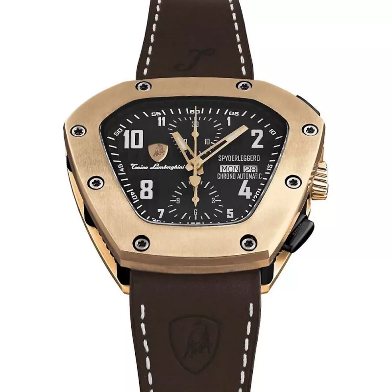 Relógio cronógrafo de quartzo suíço de homem Lamborghini TLFT075SPYDER 51,5mm