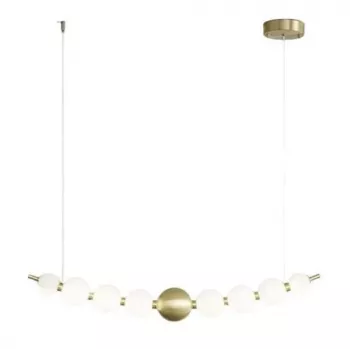 Candeeiro suspenso Tavva 81 cm preto