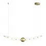 Candeeiro suspenso Tavva 81 cm preto
