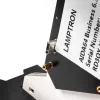 Suporte vertical para GPU Lamptron com ecrã - preto