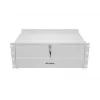 Prateleira LANBERG 19 polegadas 4U 360mm cinzenta (4U/483x360mm, capacidade de carga até 90kg, montagem em 4 pontos)