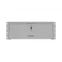 Prateleira LANBERG 19 polegadas 4U 360mm cinzenta (4U/483x360mm, capacidade de carga até 90kg, montagem em 4 pontos)