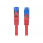 LANBERG cabo de rede Cat.6A FTP LSZH CCA 3m vermelho