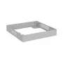 Base LANBERG CK01-66-S 600x600 mm para armários de servidor 19 polegadas, Cinzento RAL 7044