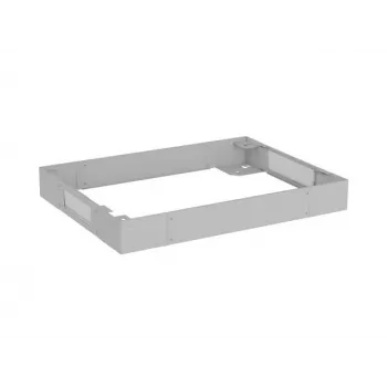 Base cinzenta LANBERG CK01-68-S para armários verticais 600x800 mm, 100 mm de altura